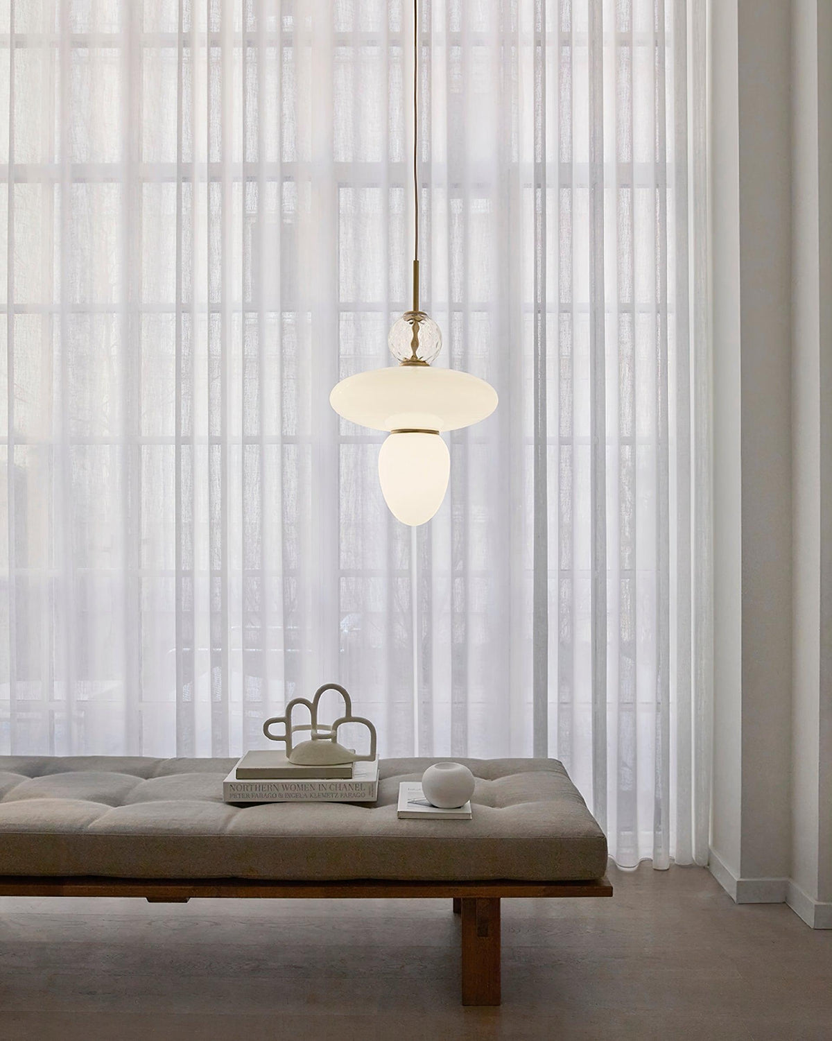Renvereris Glass Pendant Light-Moonnatur