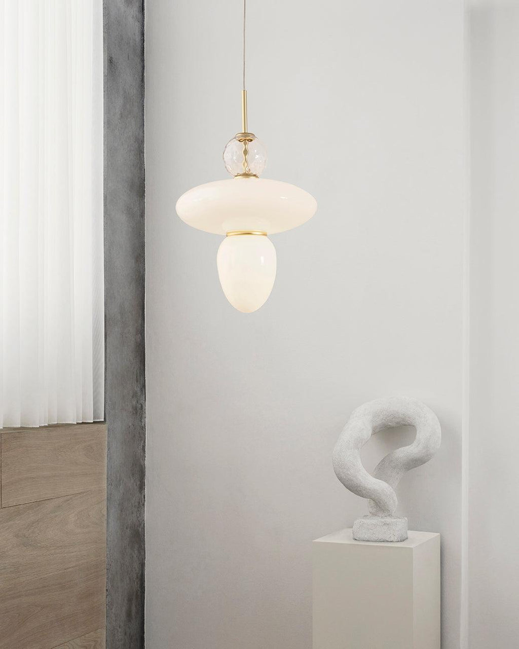 Renvereris Glass Pendant Light-Moonnatur