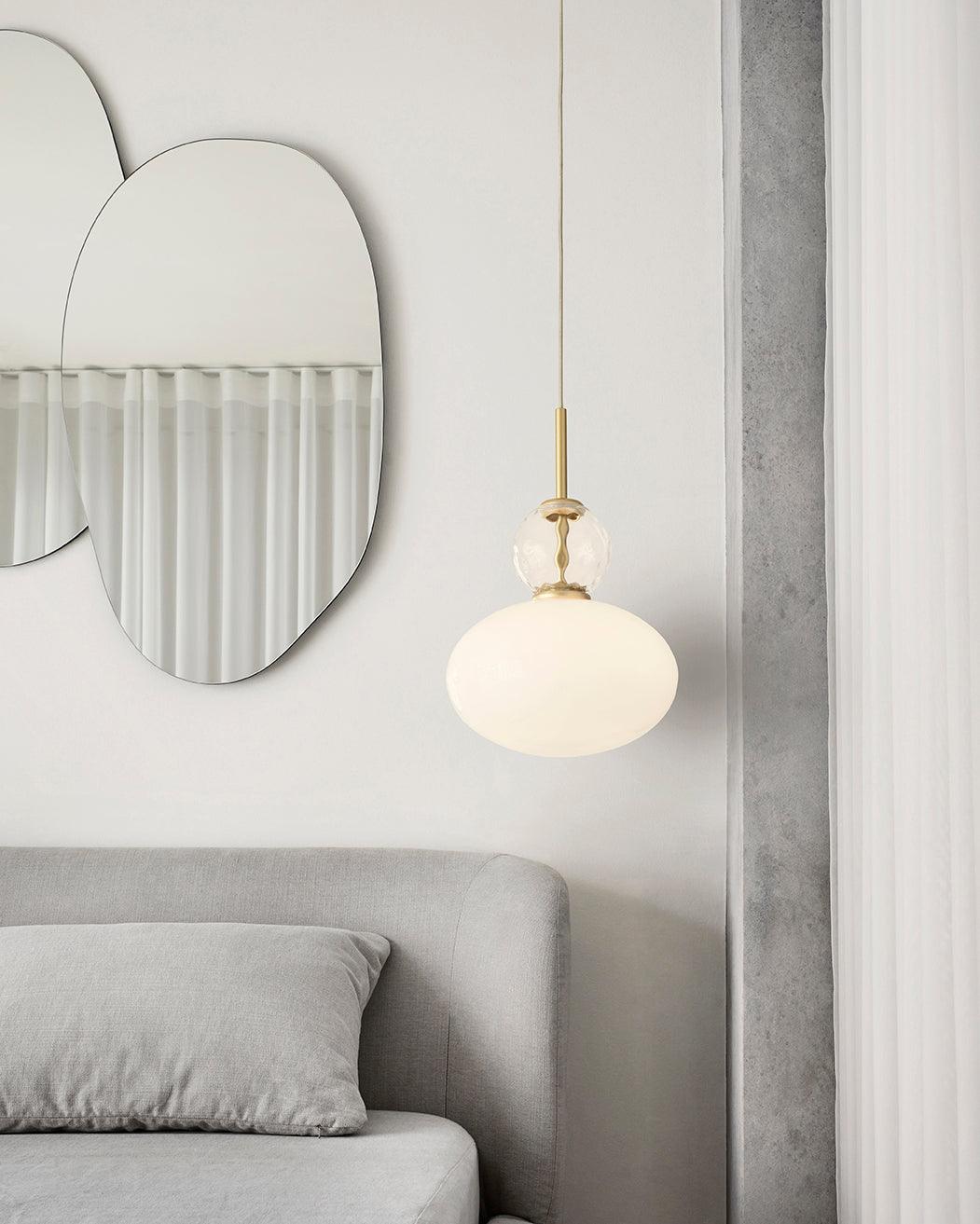 Renvereris Glass Pendant Light-Moonnatur