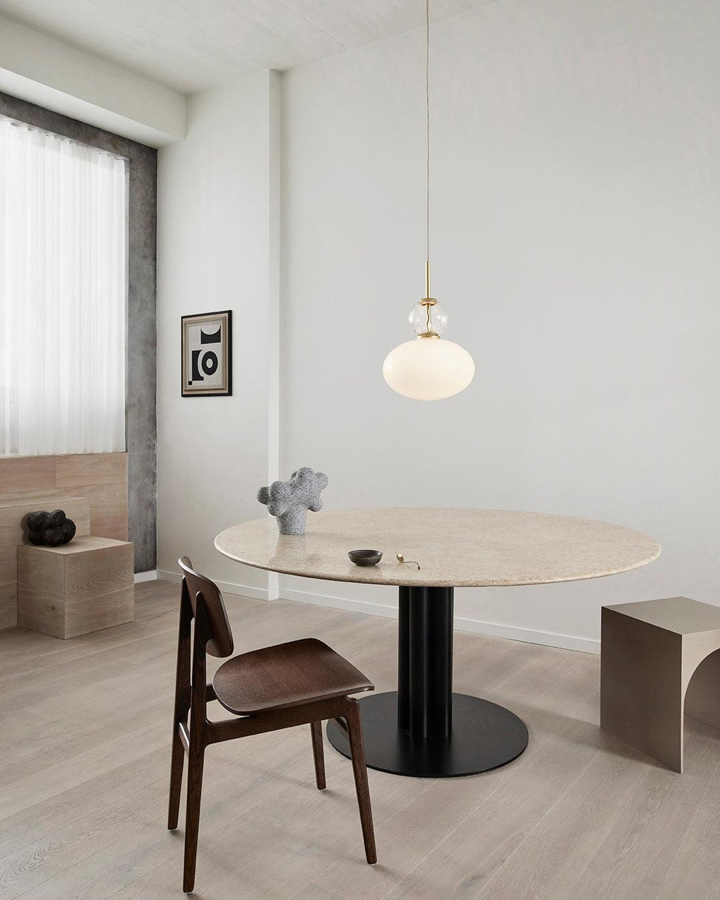 Renvereris Glass Pendant Light-Moonnatur