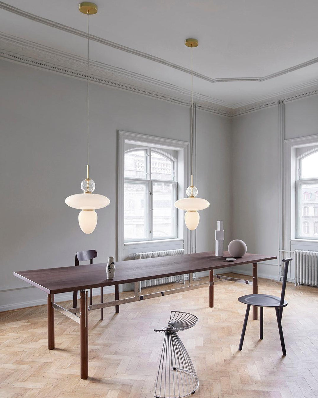 Renvereris Glass Pendant Light-Moonnatur