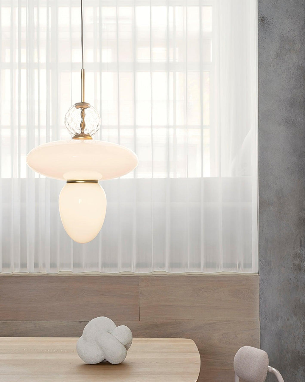Renvereris Glass Pendant Light-Moonnatur