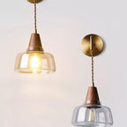 Lorrenara Glass Wall Light-Moonnatur