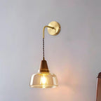 Lorrenara Glass Wall Light-Moonnatur