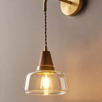 Lorrenara Glass Wall Light-Moonnatur