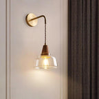 Lorrenara Glass Wall Light-Moonnatur