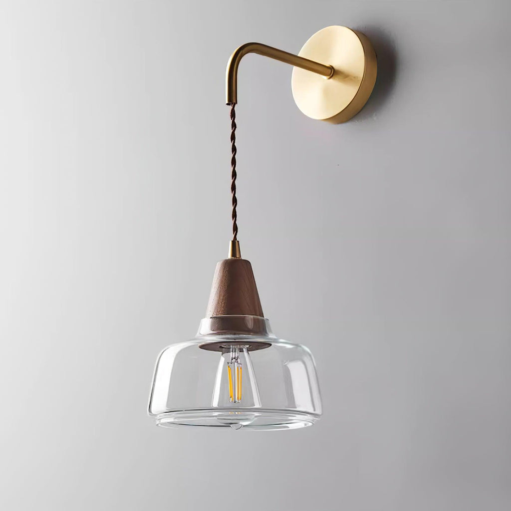 Lorrenara Glass Wall Light-Moonnatur