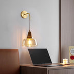 Lorrenara Glass Wall Light-Moonnatur
