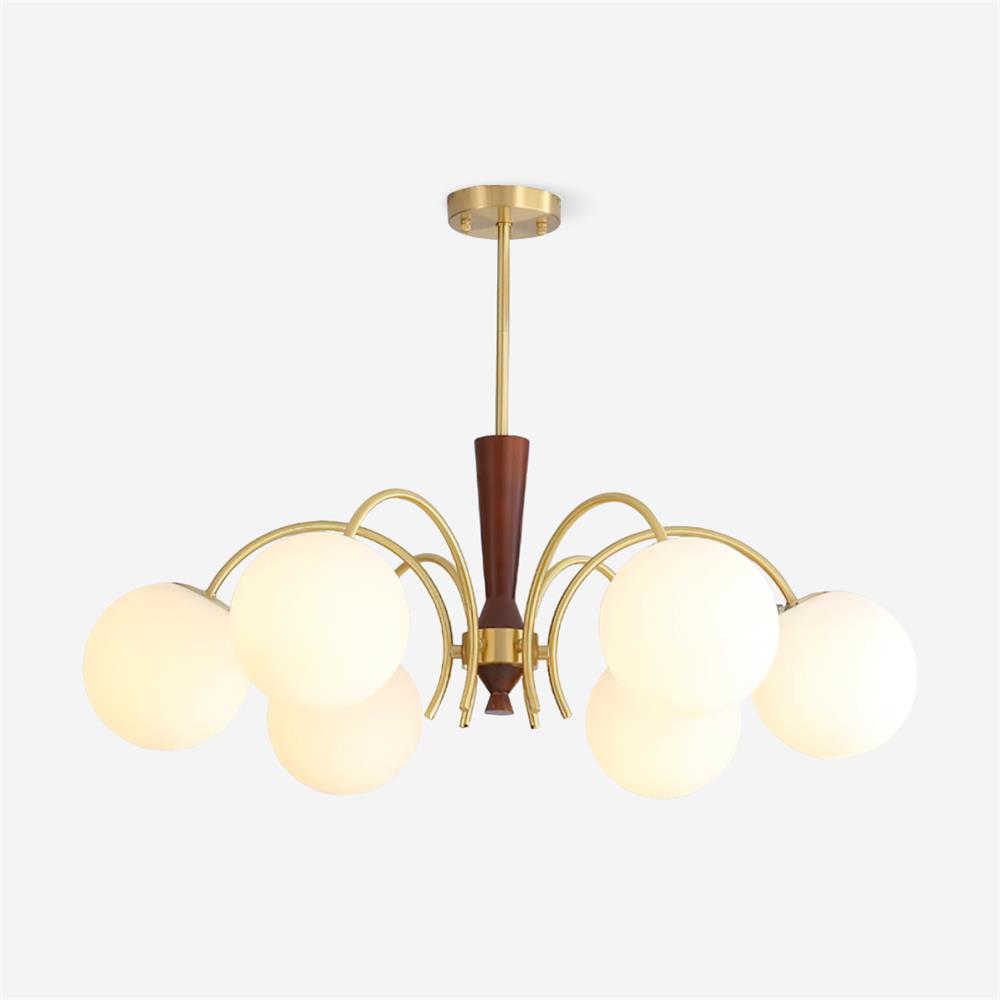 Fenrenenora Glass Chandelier-Moonnatur