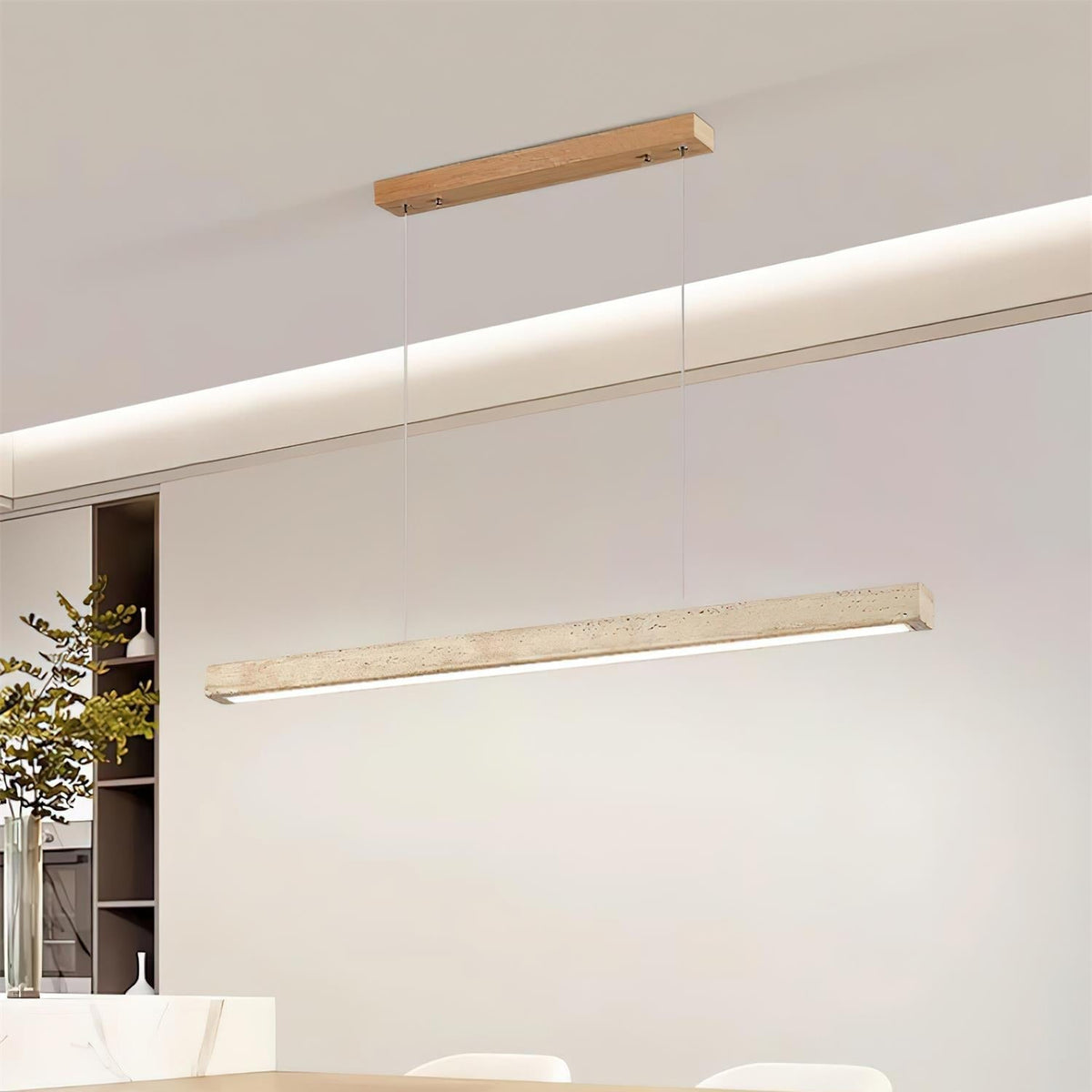 Brenelena Travertine Pendant Light-Moonnatur