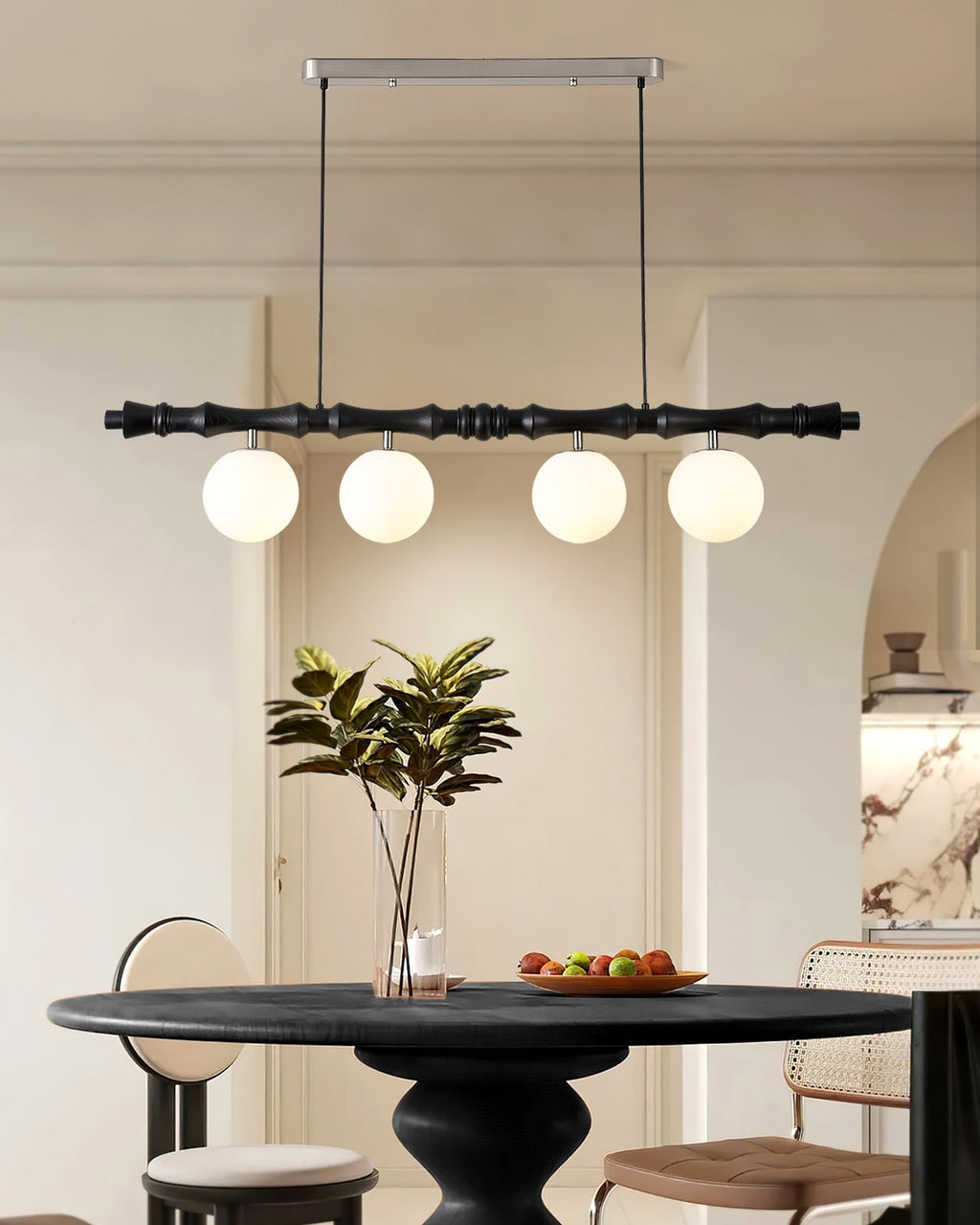 Tardenwick Glass Pendant Light-Moonnatur