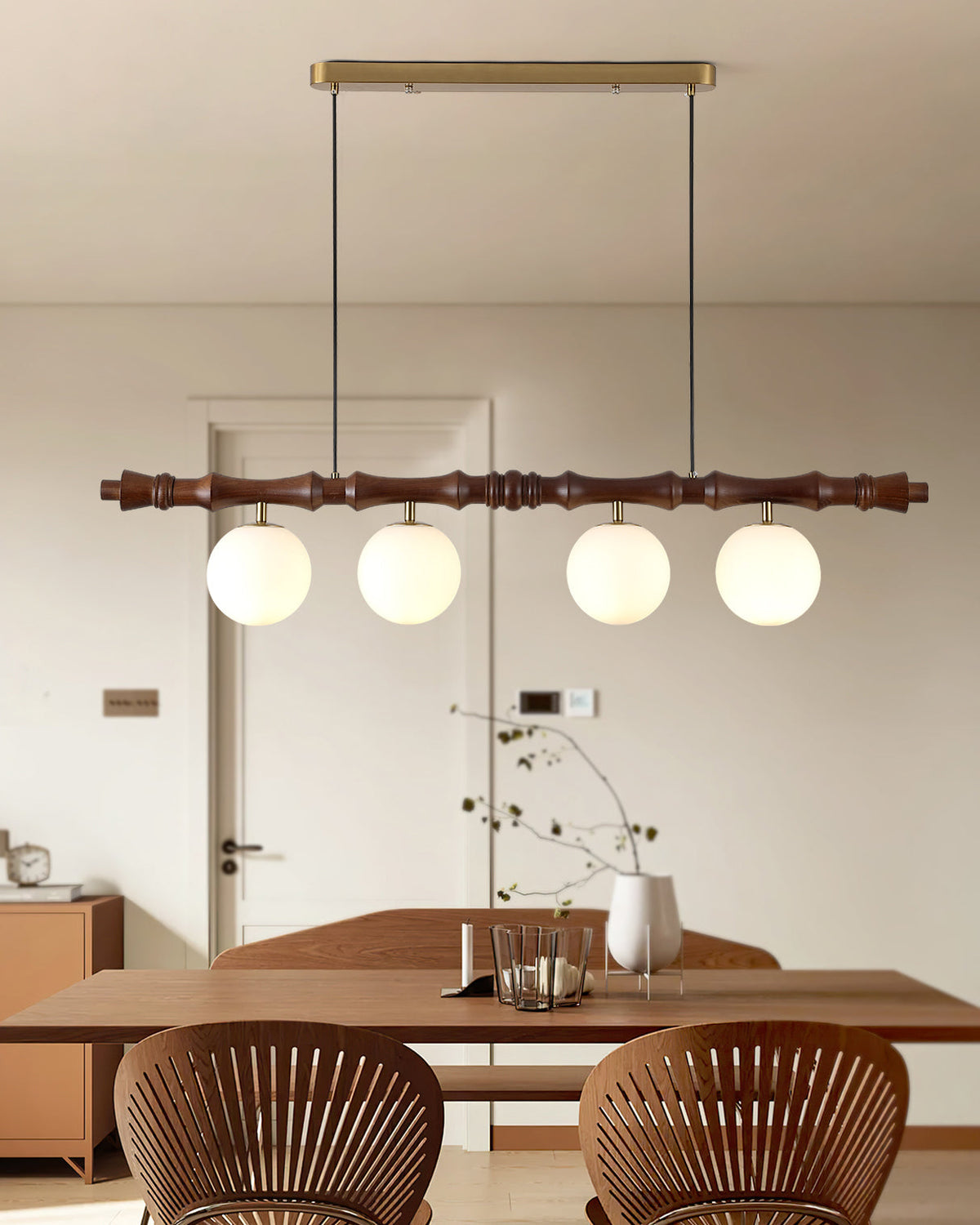 Tardenwick Glass Pendant Light-Moonnatur