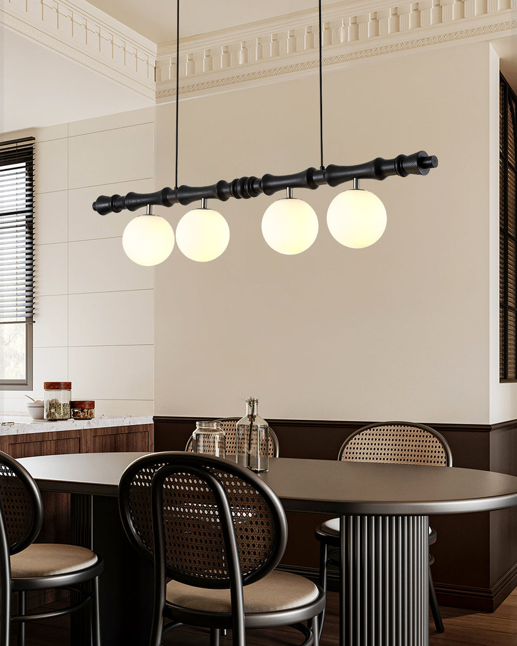 Tardenwick Glass Pendant Light-Moonnatur