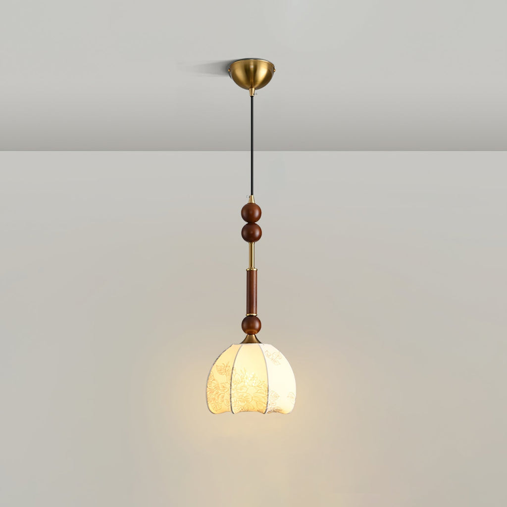 Ilvenenna Wood Pendant Light-Moonnatur