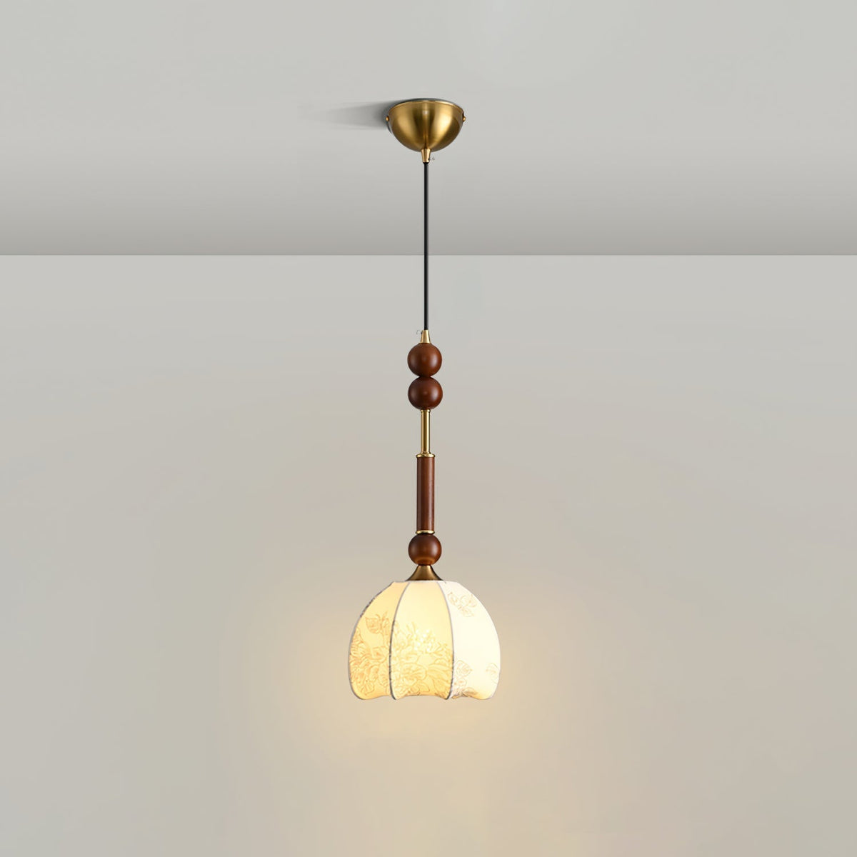 Ilvenenna Wood Pendant Light-Moonnatur