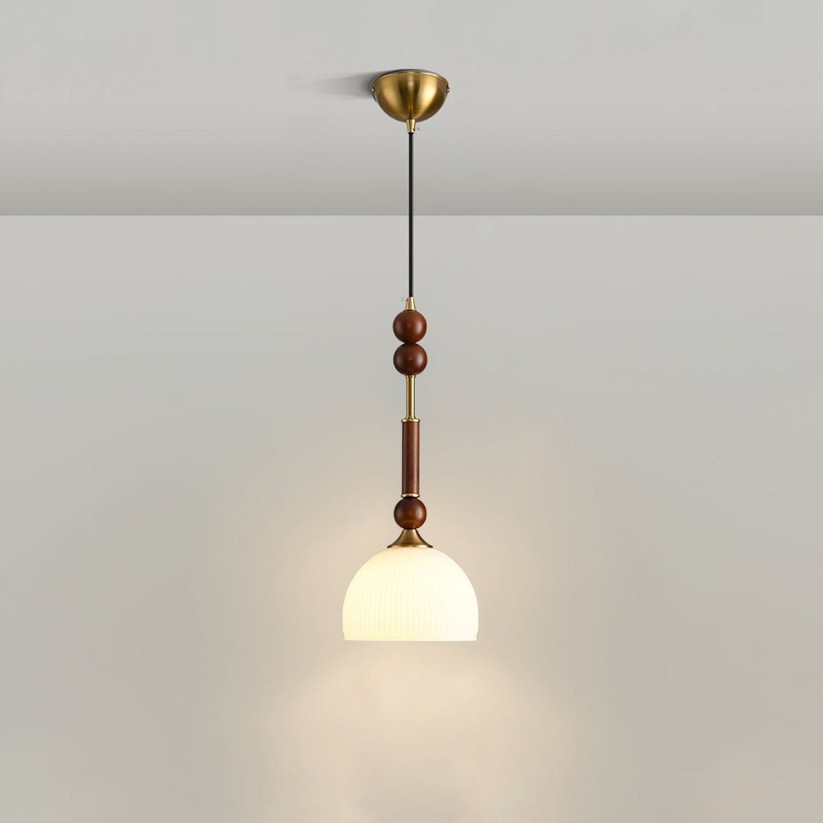 Ilvenenna Wood Pendant Light-Moonnatur