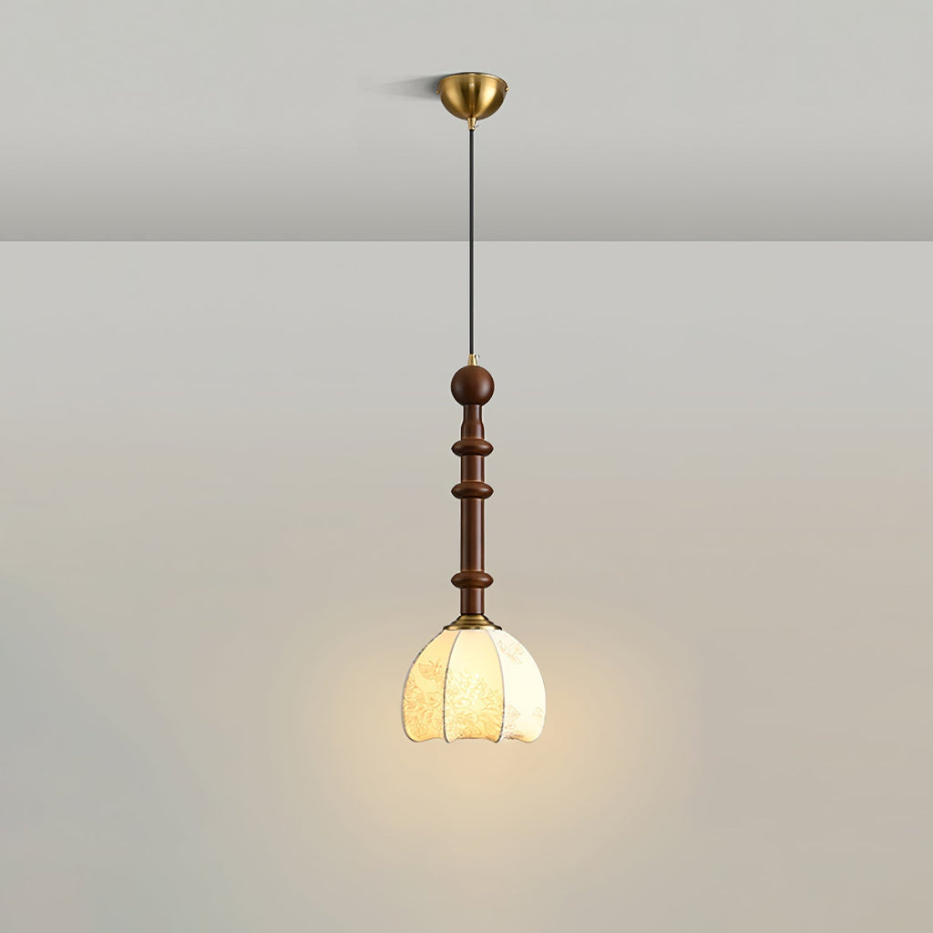 Ilvenenna Wood Pendant Light-Moonnatur