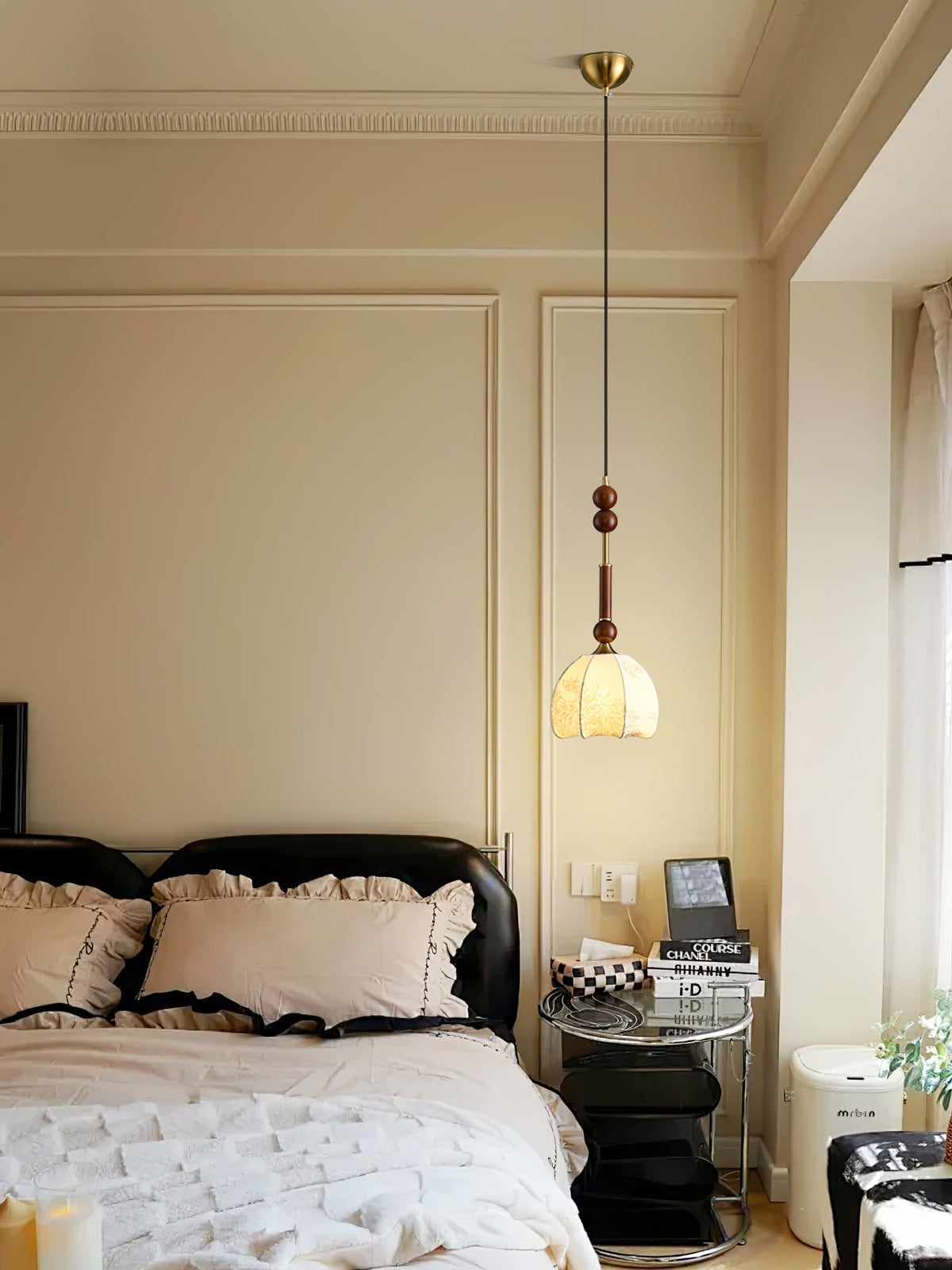 Ilvenenna Wood Pendant Light-Moonnatur