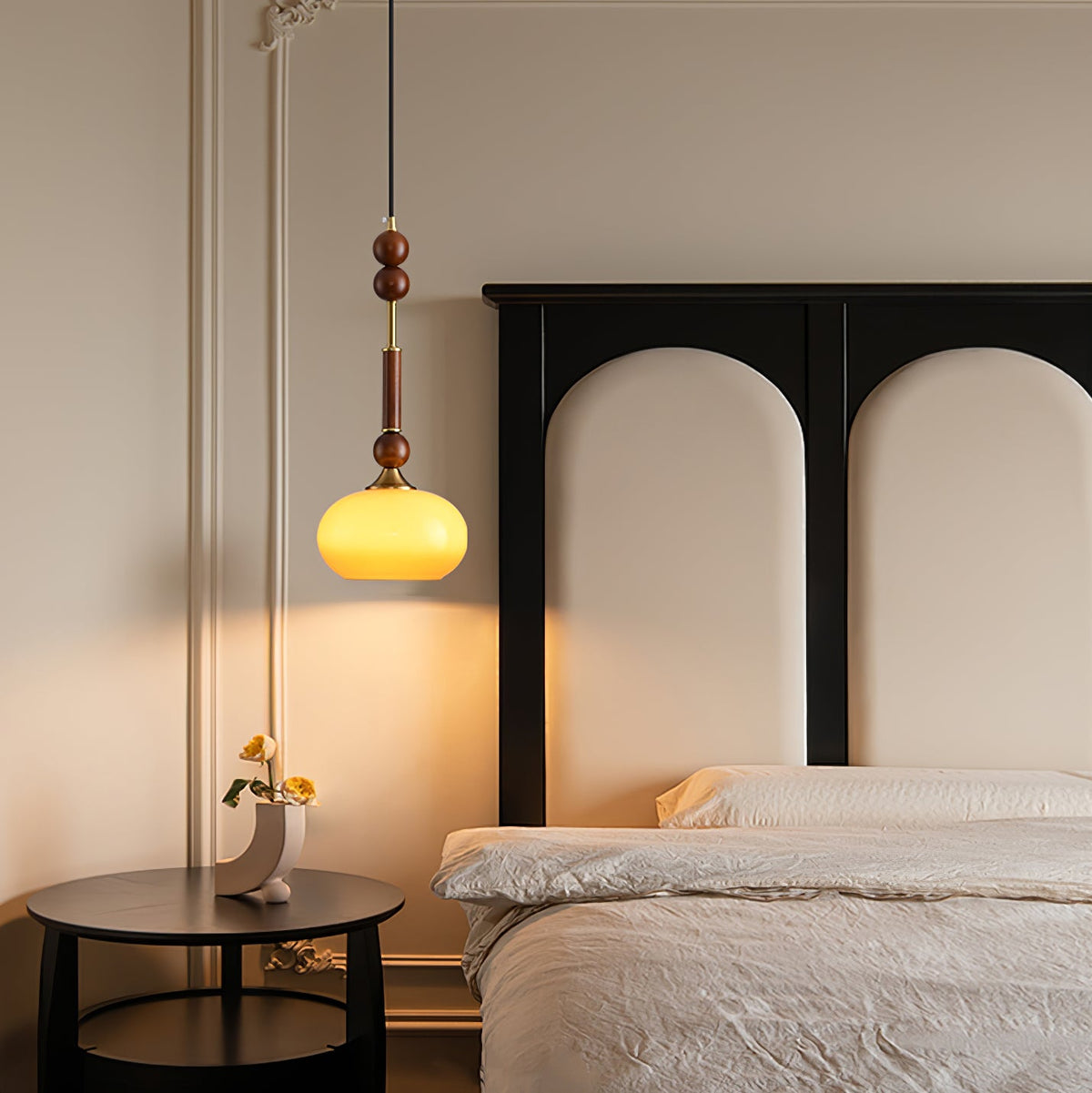 Ilvenenna Wood Pendant Light-Moonnatur