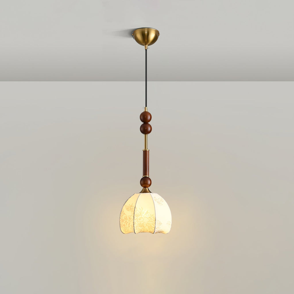 Ilvenenna Wood Pendant Light-Moonnatur