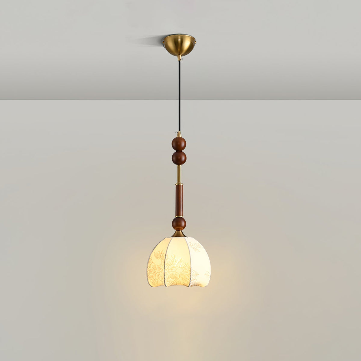 Ilvenenna Wood Pendant Light-Moonnatur