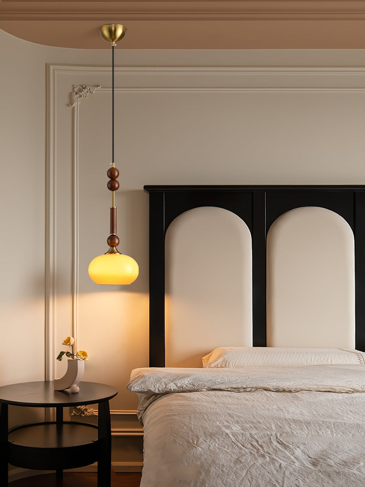 Ilvenenna Wood Pendant Light-Moonnatur