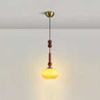 Ilvenenna Wood Pendant Light-Moonnatur