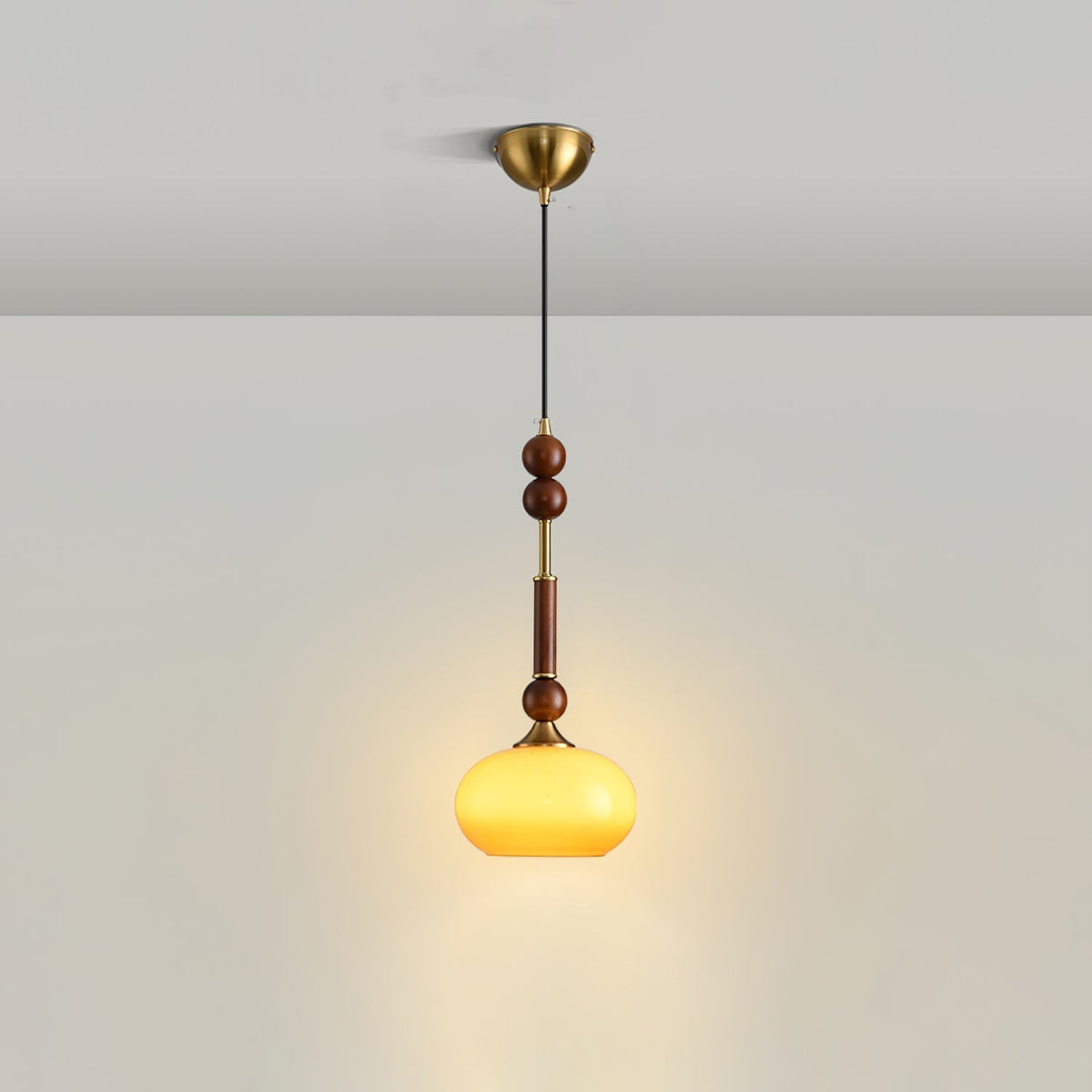 Ilvenenna Wood Pendant Light-Moonnatur