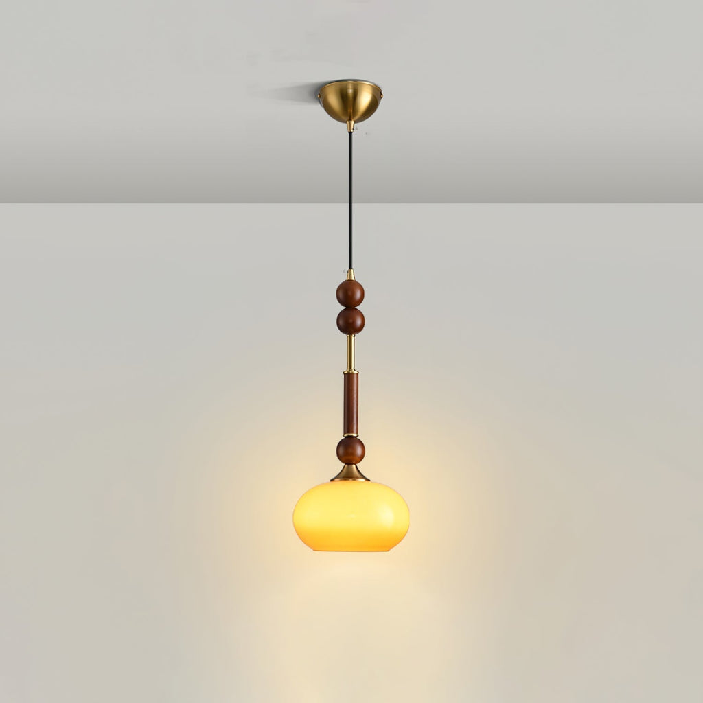 Ilvenenna Wood Pendant Light-Moonnatur