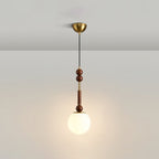 Ilvenenna Wood Pendant Light-Moonnatur