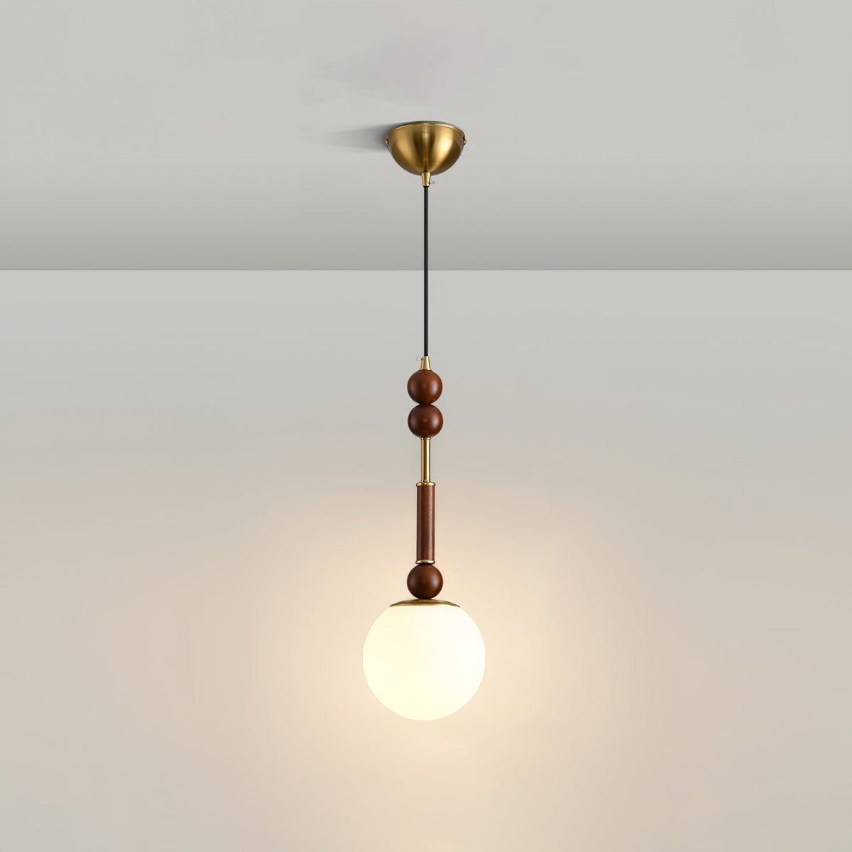 Ilvenenna Wood Pendant Light-Moonnatur