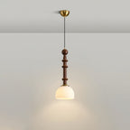 Ilvenenna Wood Pendant Light-Moonnatur