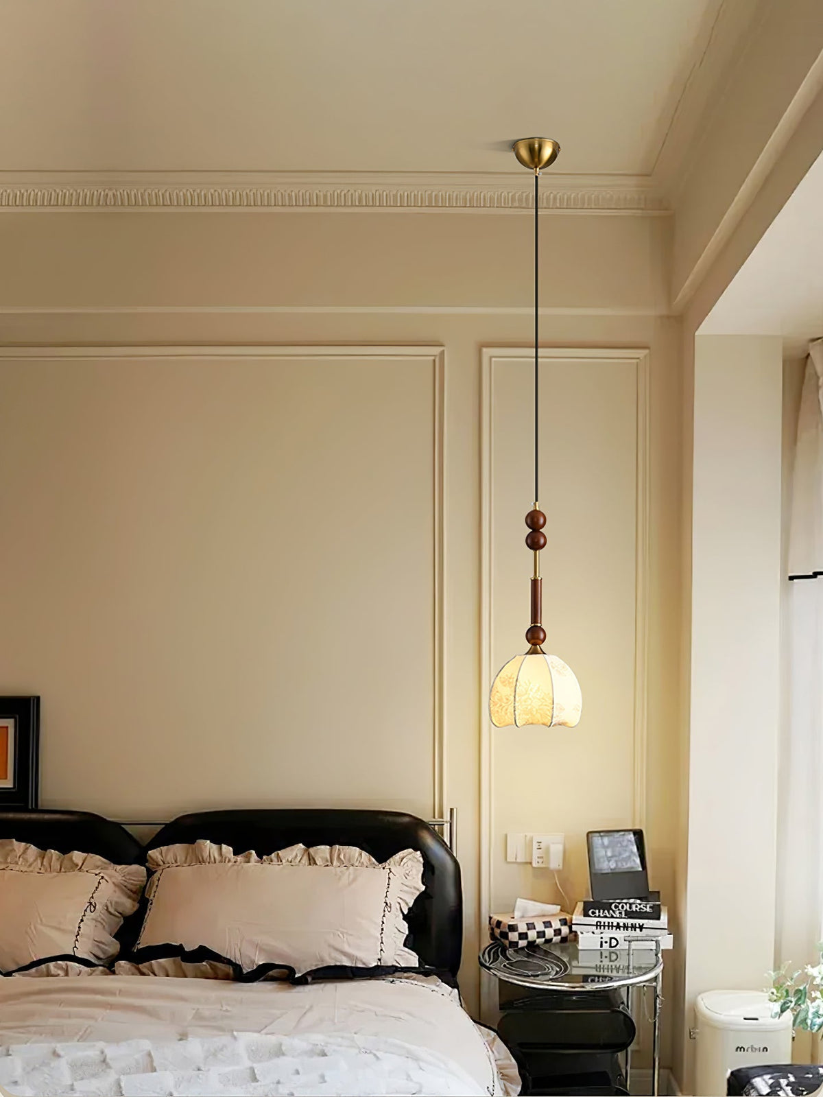 Ilvenenna Wood Pendant Light-Moonnatur