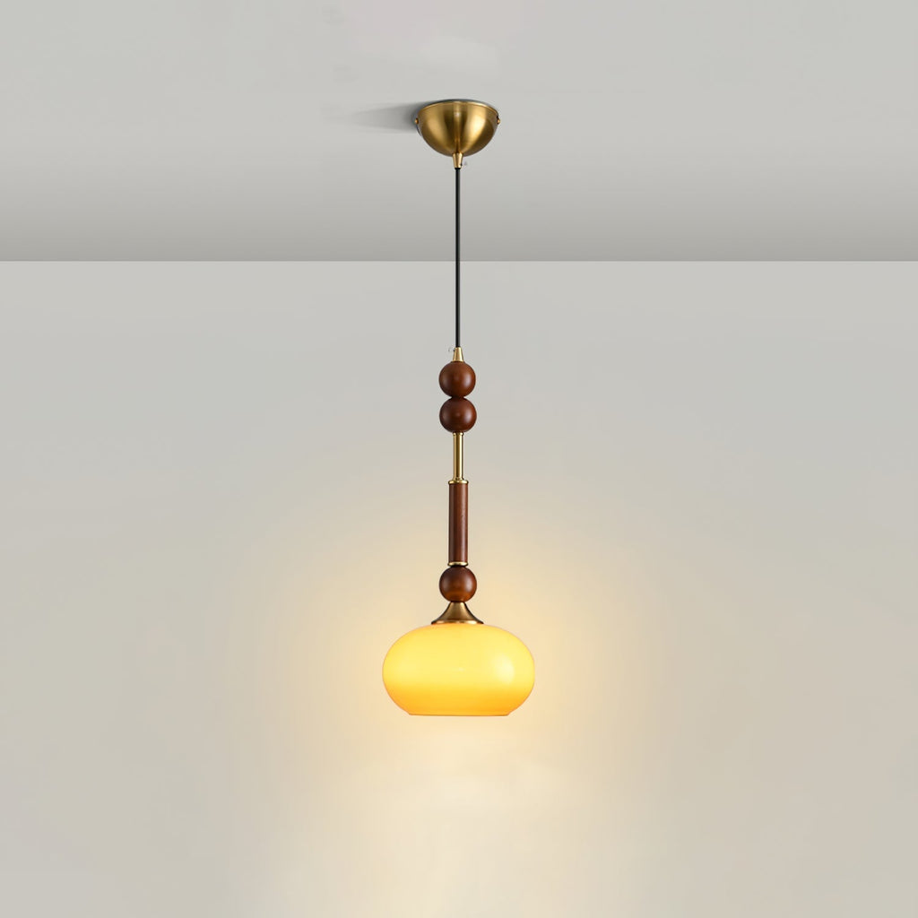 Ilvenenna Wood Pendant Light-Moonnatur