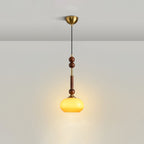 Ilvenenna Wood Pendant Light-Moonnatur