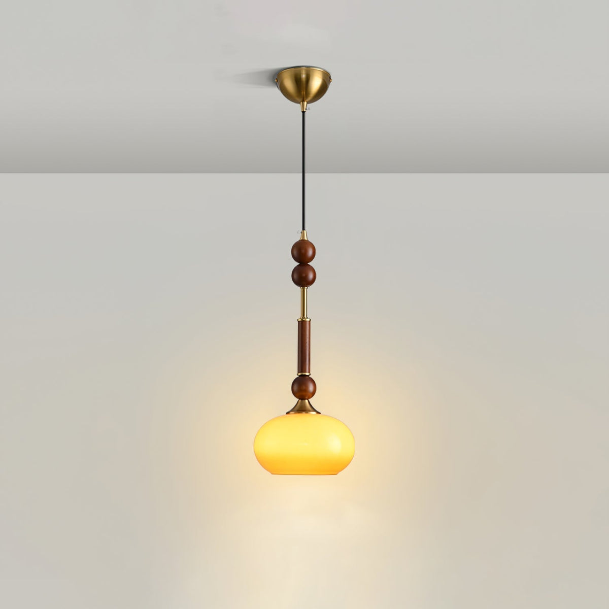 Ilvenenna Wood Pendant Light-Moonnatur