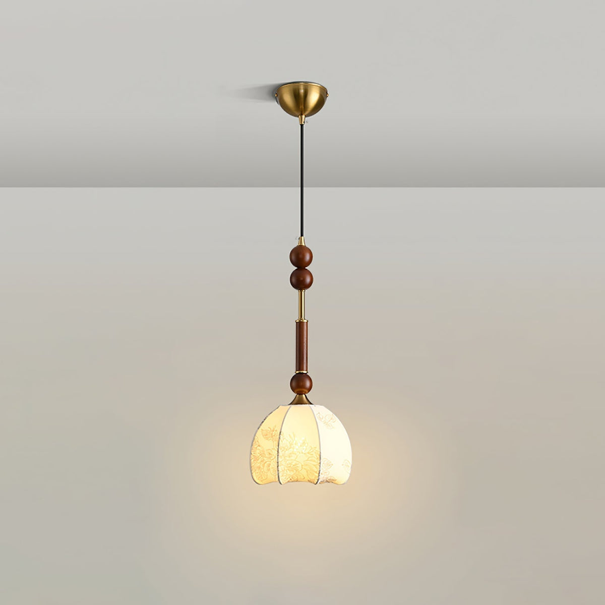 Ilvenenna Wood Pendant Light-Moonnatur