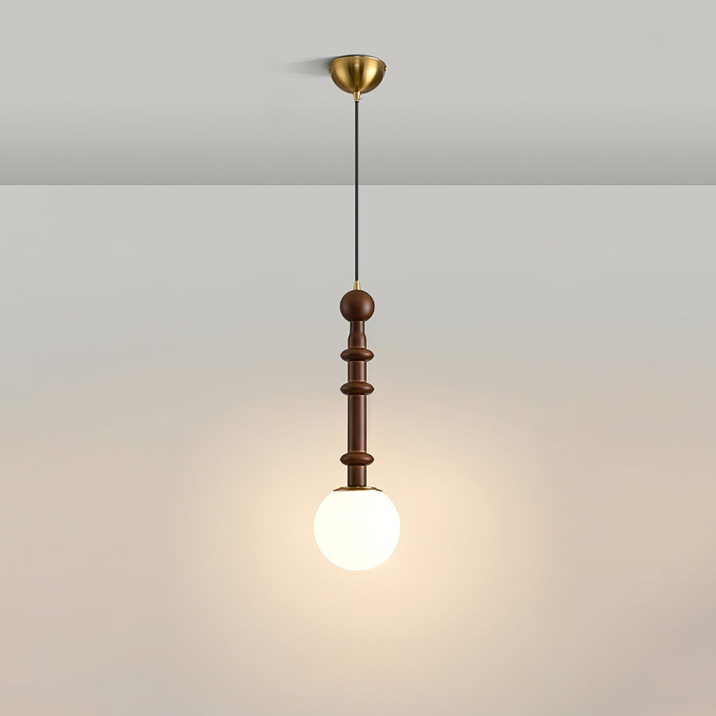 Ilvenenna Wood Pendant Light-Moonnatur