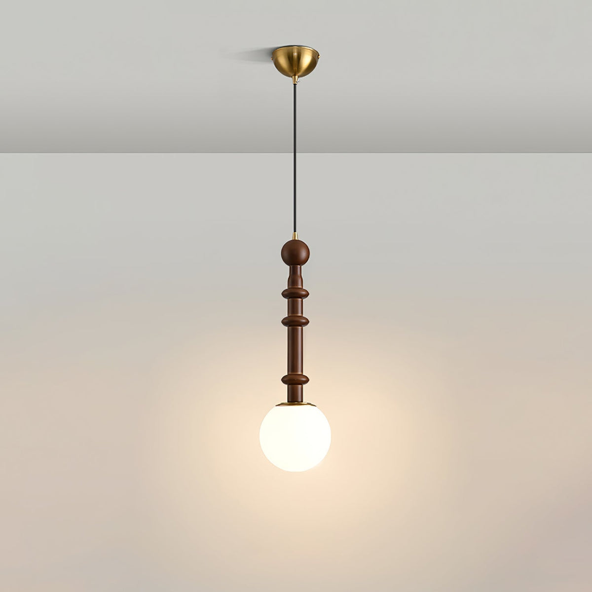 Ilvenenna Wood Pendant Light-Moonnatur