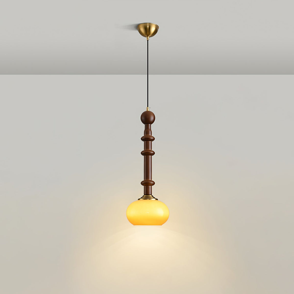 Ilvenenna Wood Pendant Light-Moonnatur