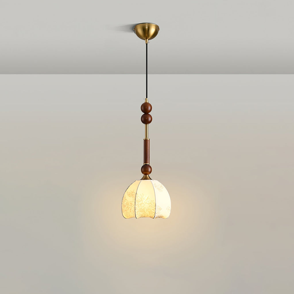 Ilvenenna Wood Pendant Light-Moonnatur