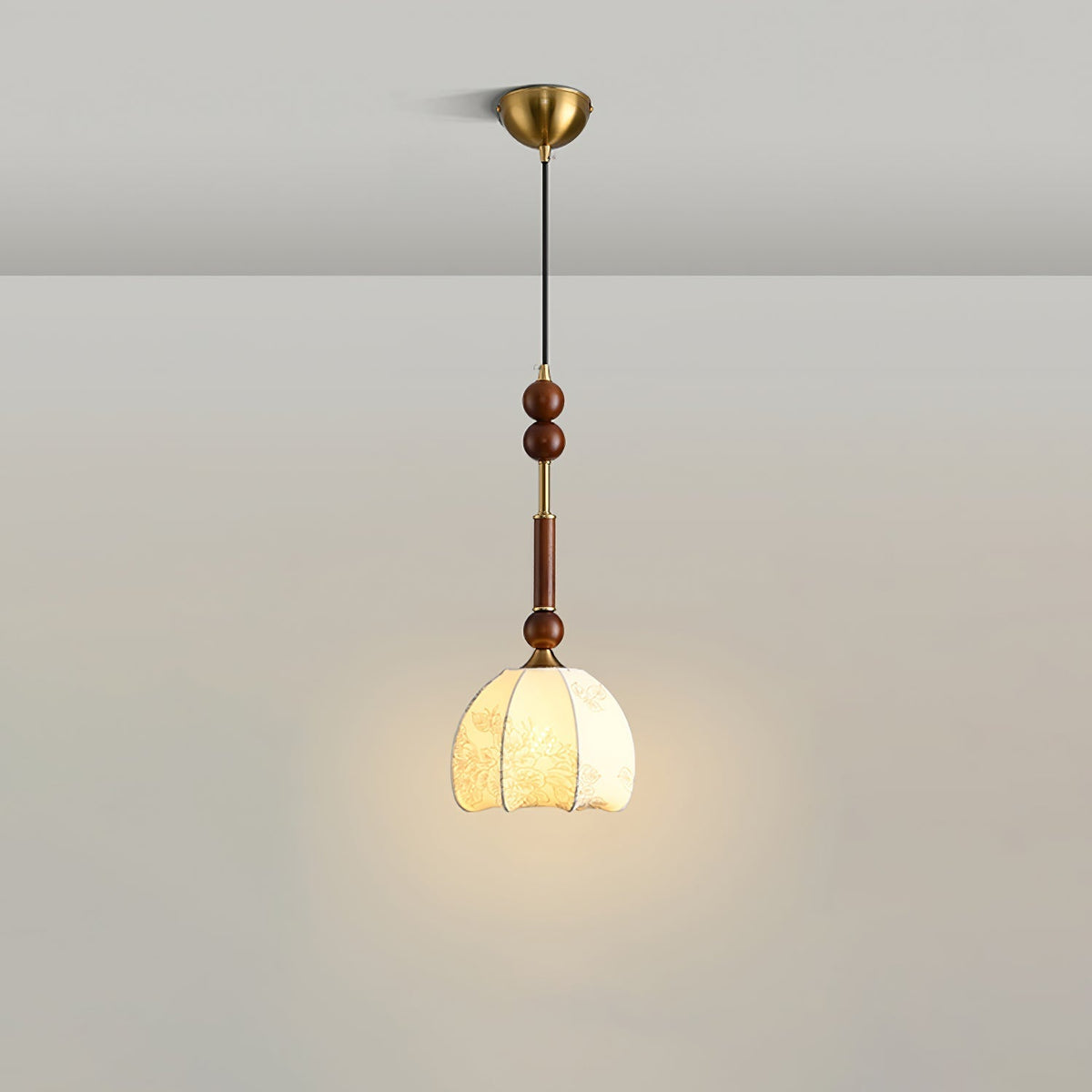 Ilvenenna Wood Pendant Light-Moonnatur
