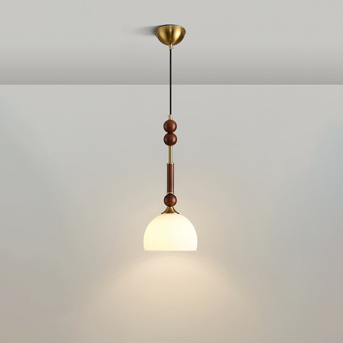 Ilvenenna Wood Pendant Light-Moonnatur