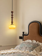 Ilvenenna Wood Pendant Light-Moonnatur