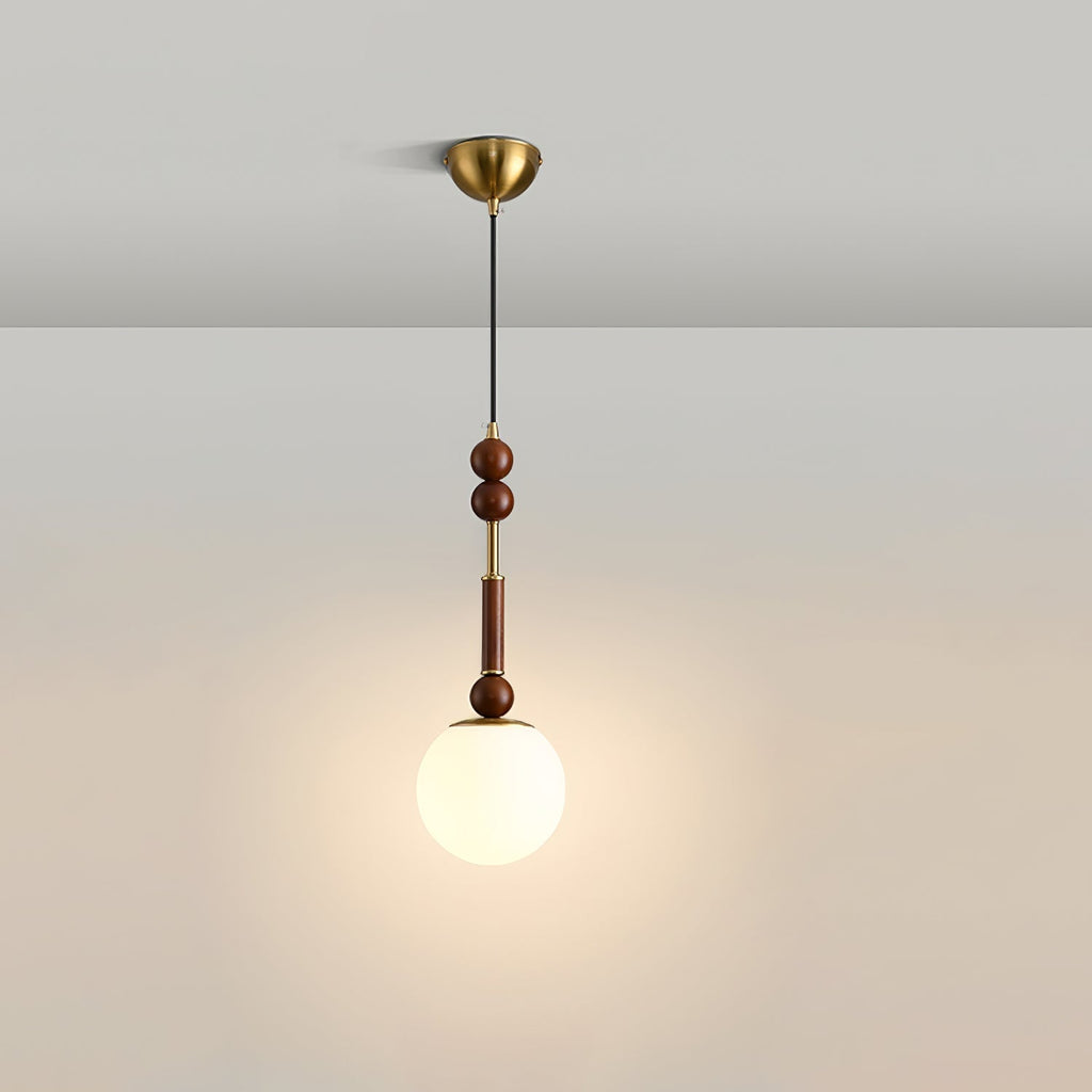 Ilvenenna Wood Pendant Light-Moonnatur