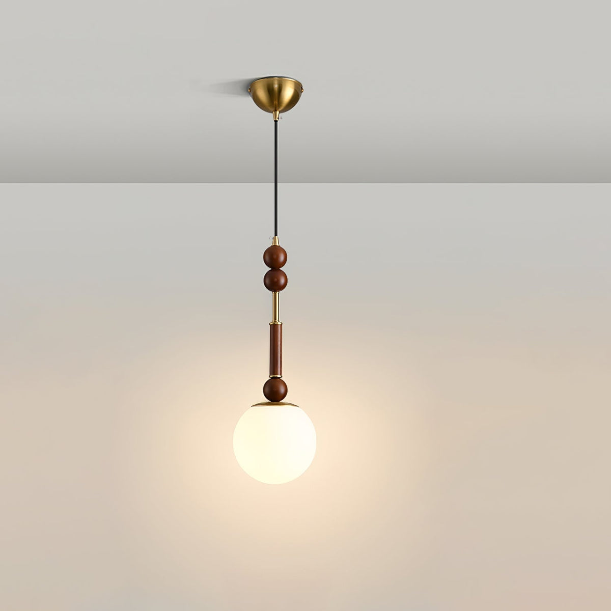 Ilvenenna Wood Pendant Light-Moonnatur