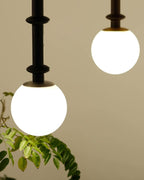 Qavora Glass Pendant Light-Moonnatur