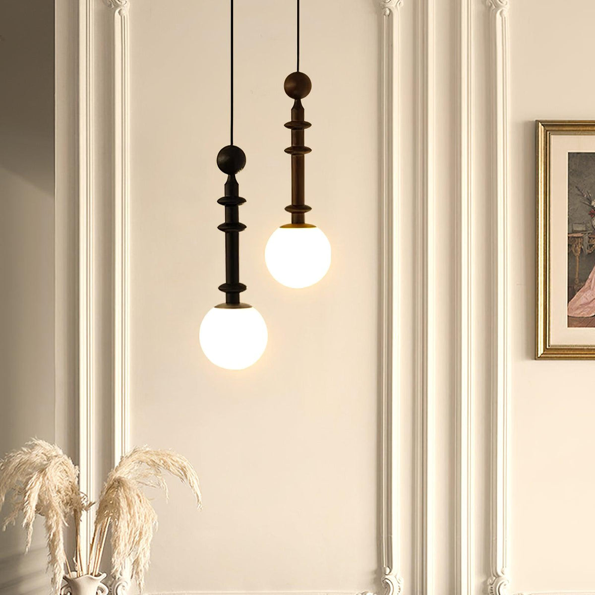 Qavora Glass Pendant Light-Moonnatur