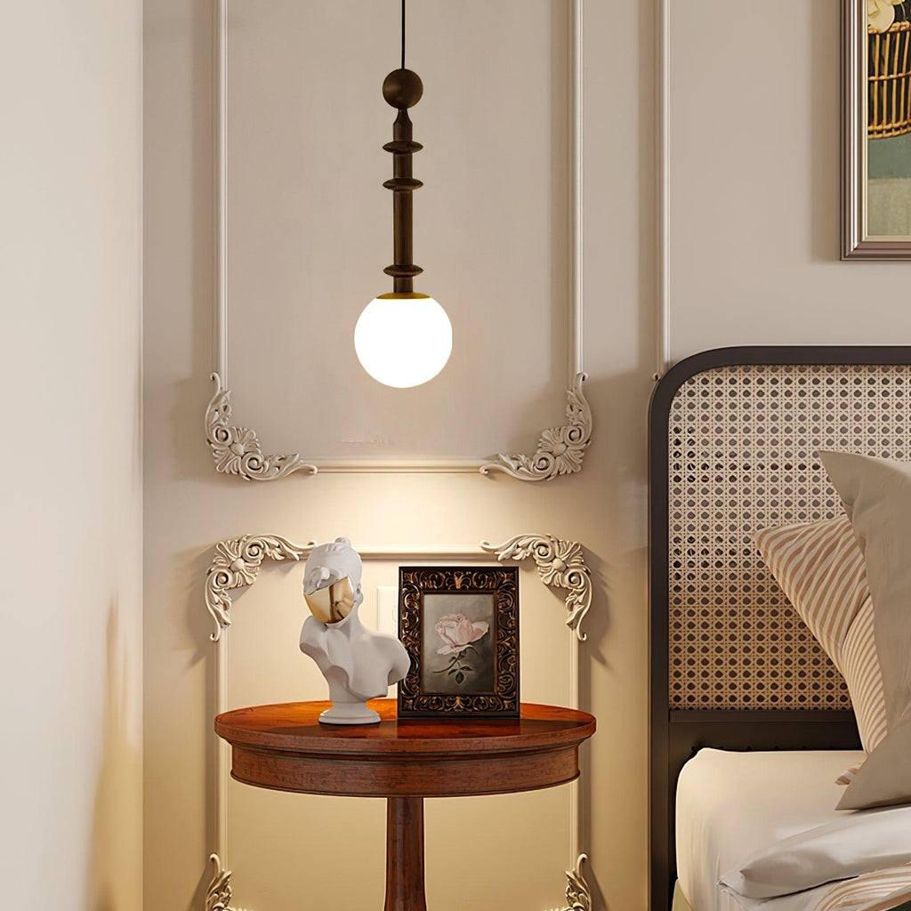 Qavora Glass Pendant Light-Moonnatur