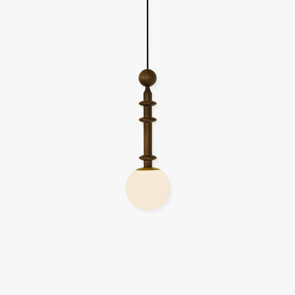 Qavora Glass Pendant Light-Moonnatur